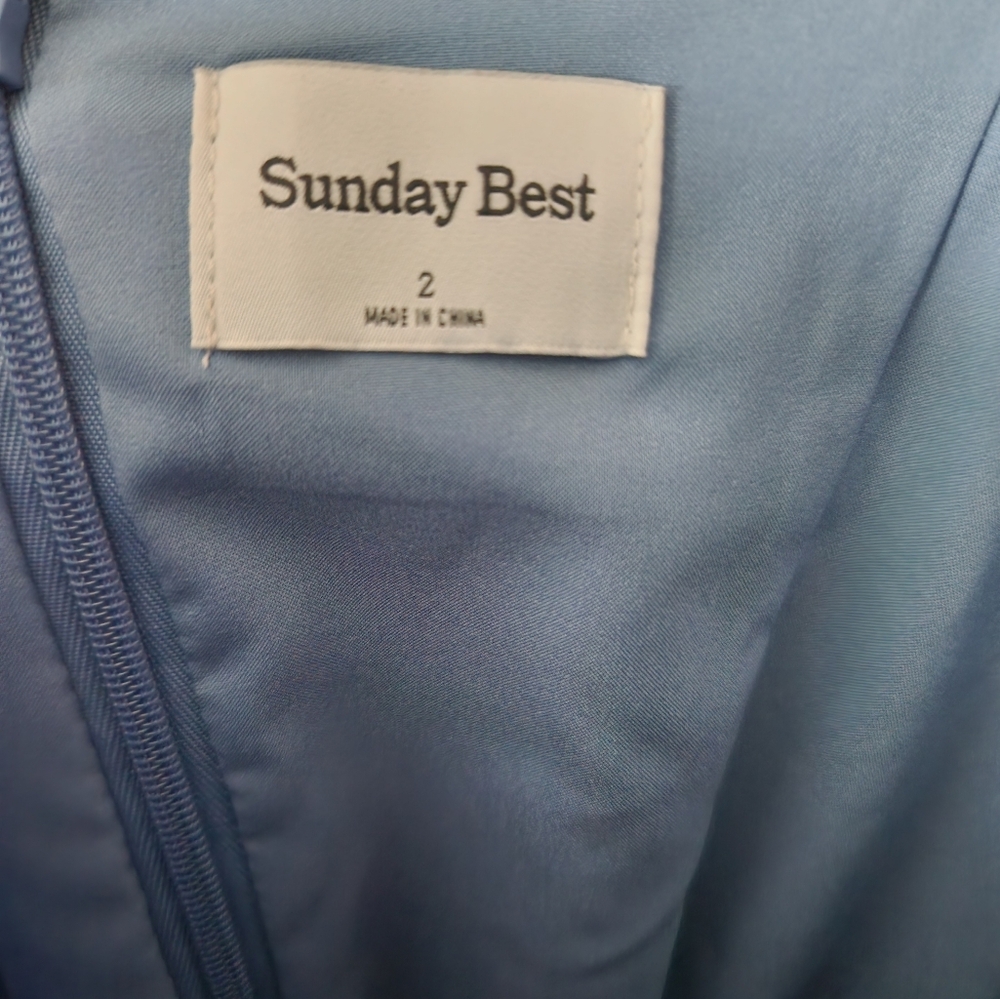 Aritzia Sunday Best Shimmer Dress - Picture 4 of 4